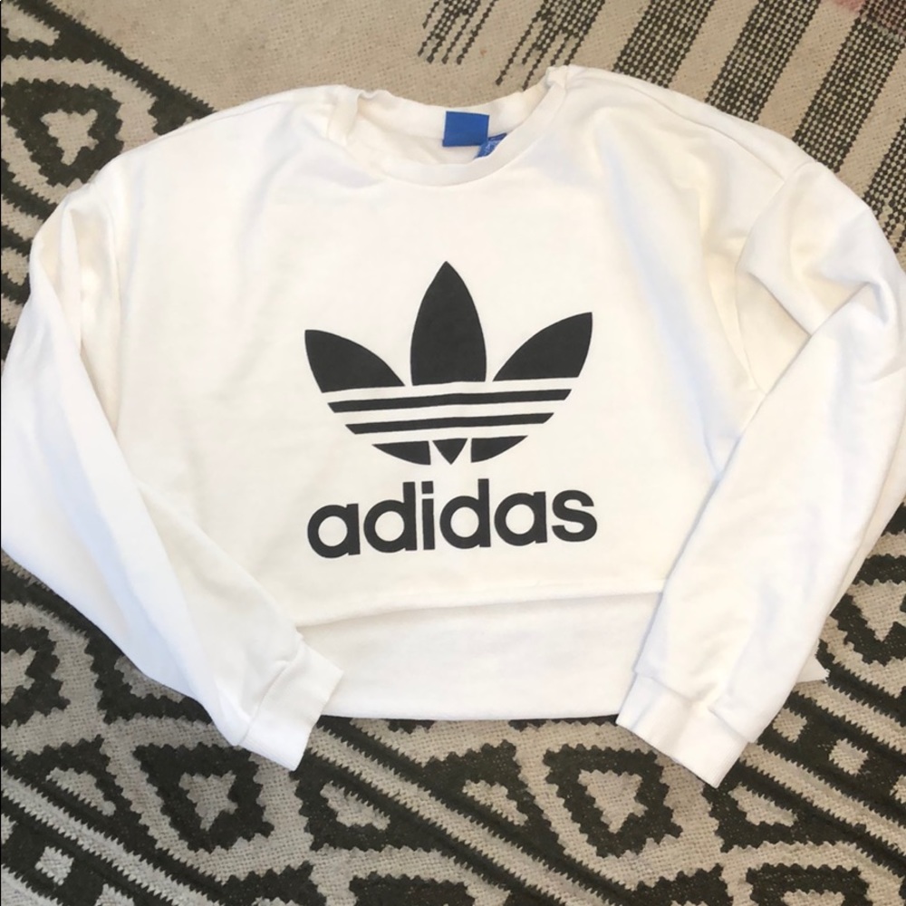 Cropped Adidas Sweatshirt